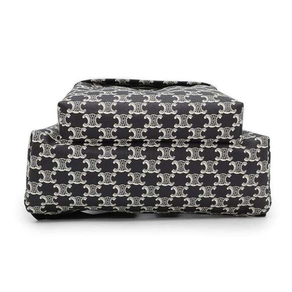 Celine Triomphe Backpack Black White Bag - Picture 3 of 7